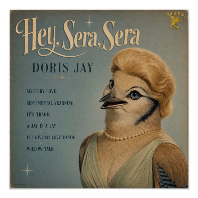 Póster Álbum de Doris Jay: uma Paródia (Frente)
