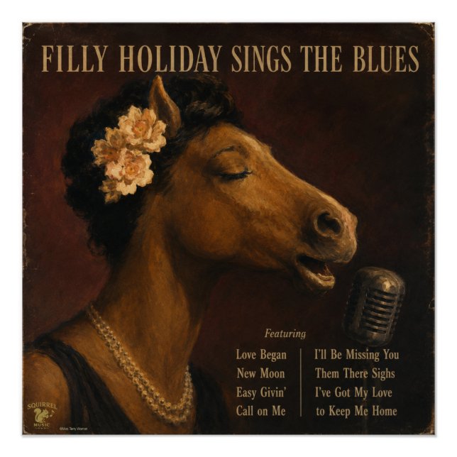 Póster Álbum de Férias da Filly: uma Paródia (Frente)
