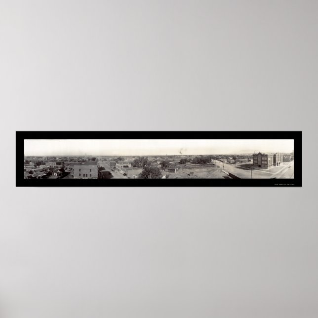 Póster Albuquerque, Foto NM 1915 (Frente)