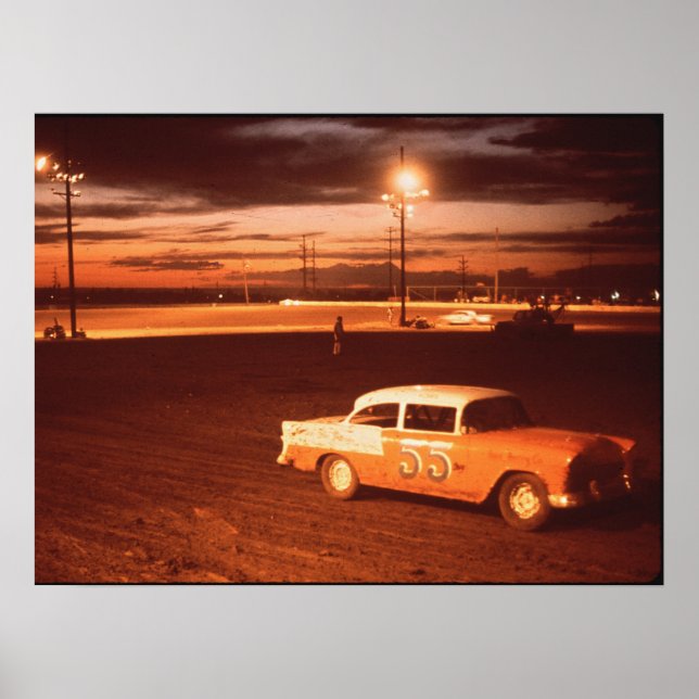 Poster Albuquerque Speedway Park, Vintage (Frente)
