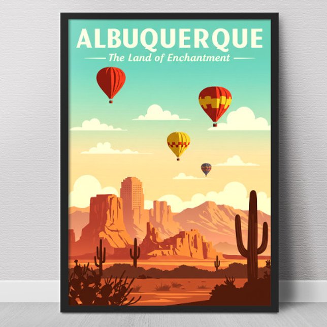 Poster Albuquerque Vintage (Criador carregado)