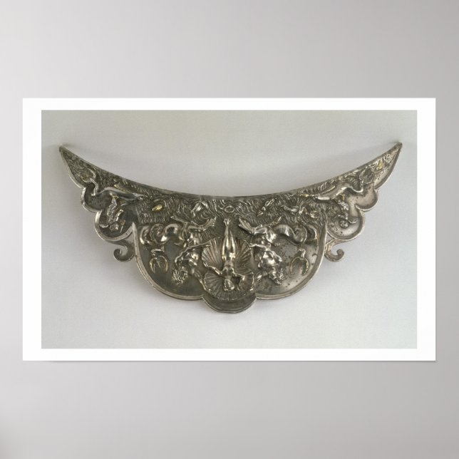 Póster Alça de uma Prata Mostrando o Nascimento de Vênus, (Frente)