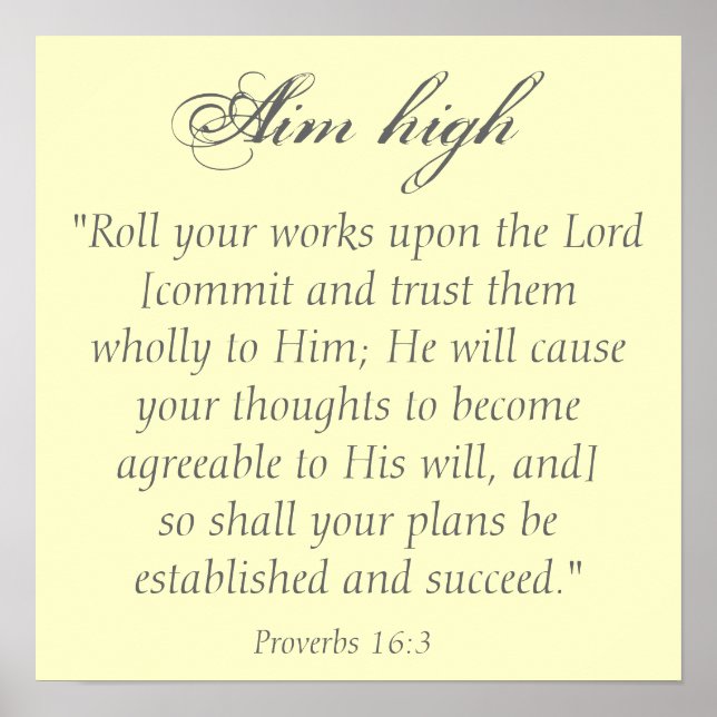 Póster Alcançar (Frente)