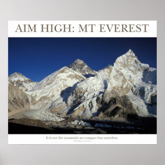 Póster Alcance Alto: Monte Everest