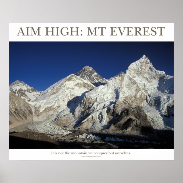 Póster Alcance Alto: Monte Everest (Frente)