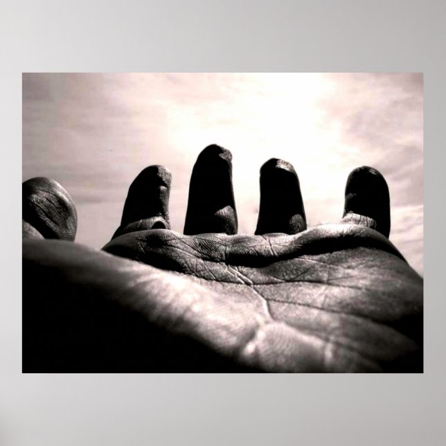 Poster Alcance o espiritual manual curando o amor (Frente)
