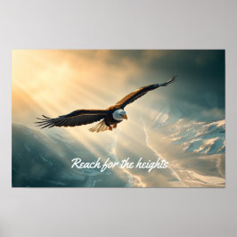 Poster Alcance para as alturas |