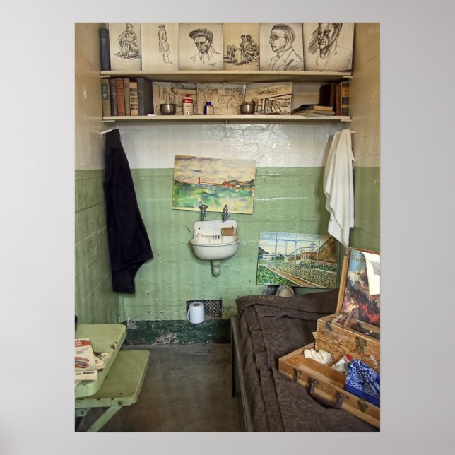 Póster Alcatraz Artist Cell (Frente)