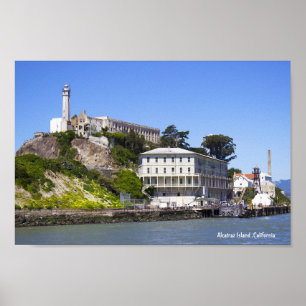 Poster Alcatraz San Francisco