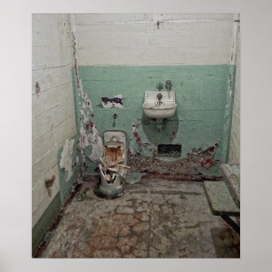 Póster Alcatraz Vandalized a pilha