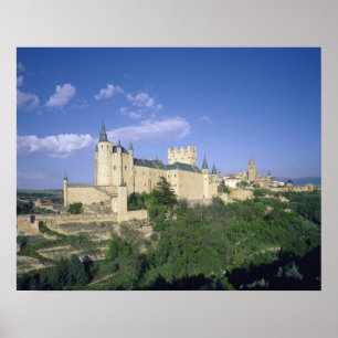 Poster Alcazar, Segóvia, Castela Leão, Espanha 2