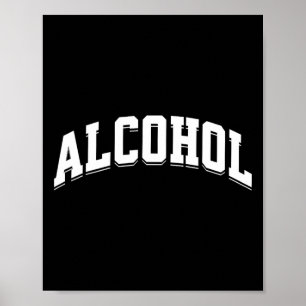 Poster Álcool Engraçado Bebendo Estética Refinada Cerveja