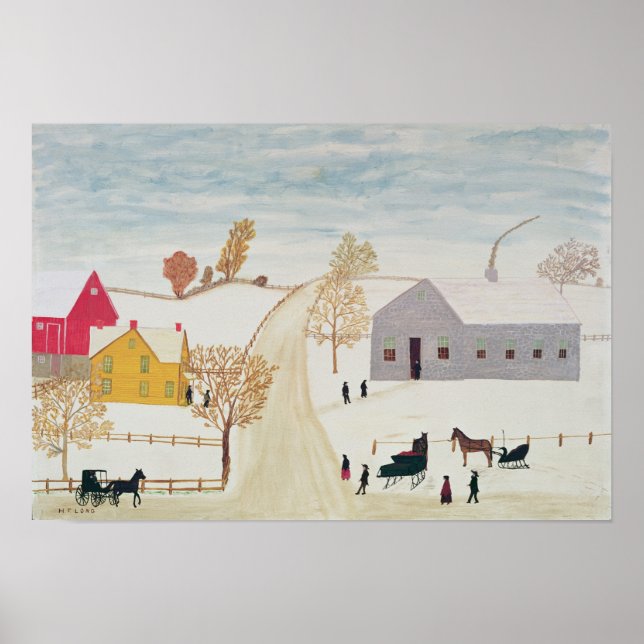 Póster Aldeia de Amish (Frente)