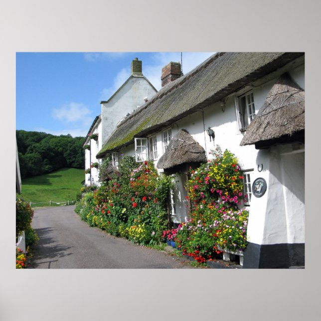 Póster Aldeia de Branscombe (Frente)
