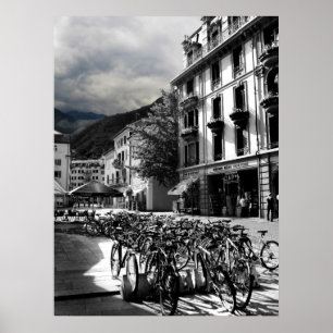 Póster Aldeia Europeia Branca