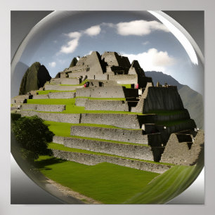 Poster Aldeia Incan no Vale Sagrado