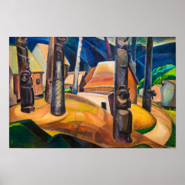 Poster Aldeia Kispiax | Emily Carr |