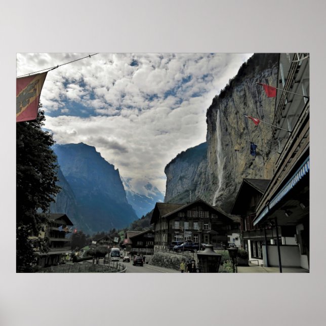 Poster Aldeia Lauterbrunnen (Frente)