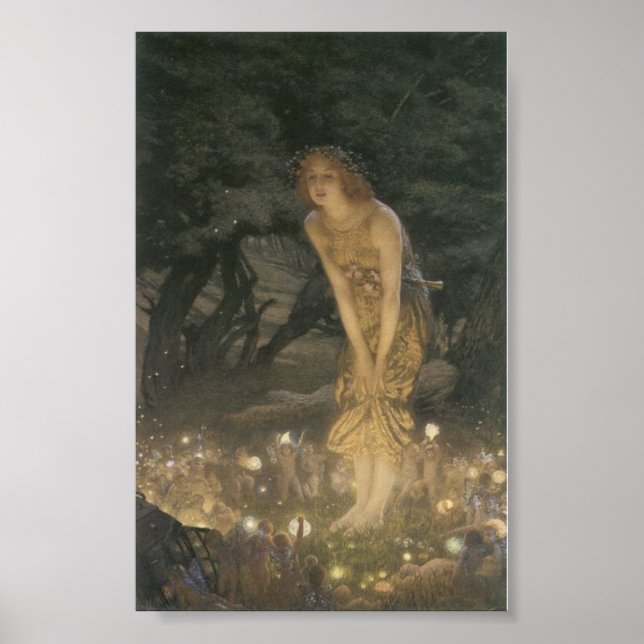 Póster Aldeia Mágica das Fairies (Frente)