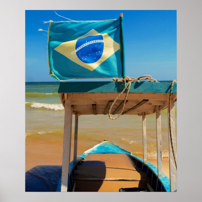 Póster Aldeia Num Rio | Alter Do Chao, Pará / Brasil (Frente)