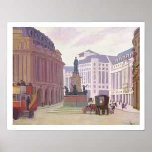 Poster Aldwych (oil on canvas)