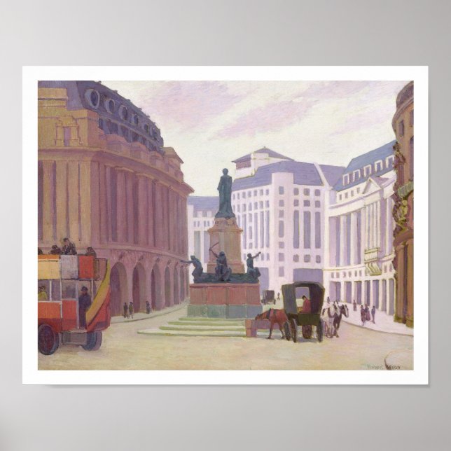 Poster Aldwych (óleo na canvas) (Frente)