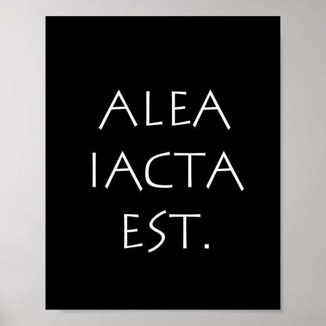 Poster Alea Iacta Est (Frente)