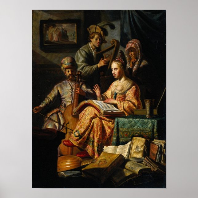 Póster Alegação Musical (Frente)