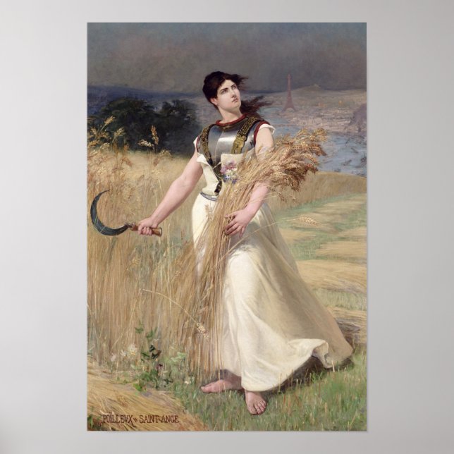 Póster Alegoria da França (Frente)