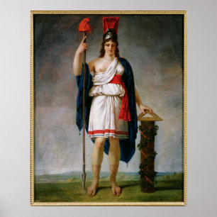 Póster Alegoria da república