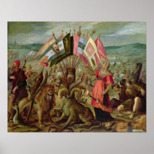 Póster Alegoria das guerras turcas
