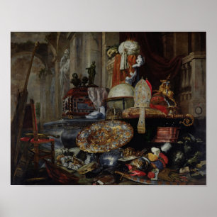 Poster Alegoria das Vanidades do Mundo, 1663