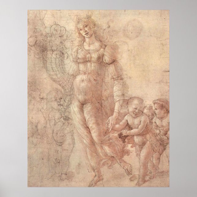 Póster Alegoria de Abundância (Frente)