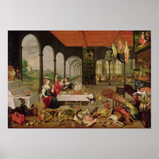 Poster Alegoria de sabor (Frente)