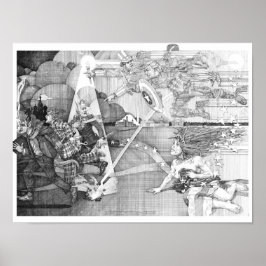 Poster Alegoria de Vingança e Devine Justiça