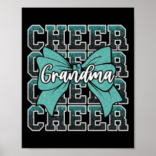 Poster Alegre Avó Arco Esporte Cheerleader Cheerleading T