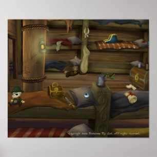 Poster alegre de Rover