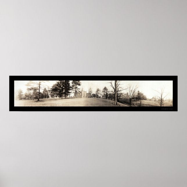 Poster Alegrey College PA Foto 1909 (Frente)