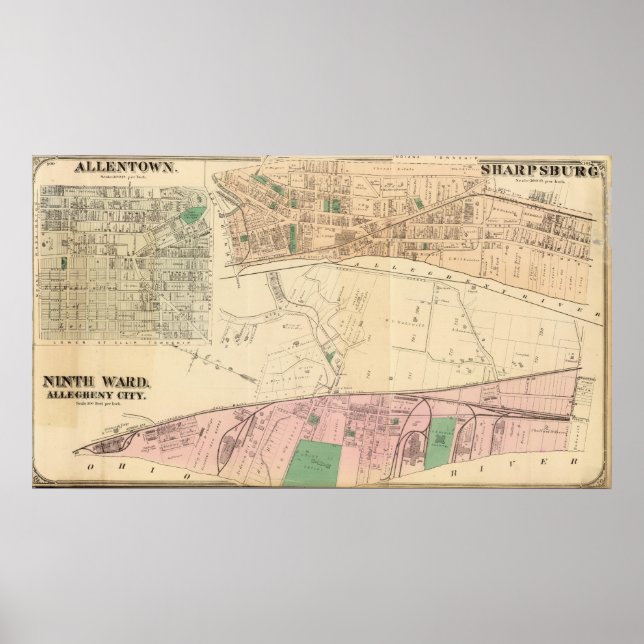 Poster Alegrey ward 9 Sharpsburg (Frente)