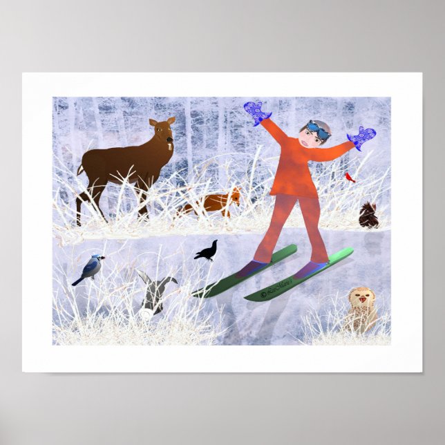 Poster Alegria ao design criativo do Mundo LeeMarie (Frente)