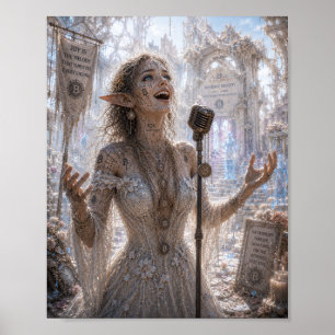 Poster Alegria / Cantora de Ópera / Ruínas do Cartório de