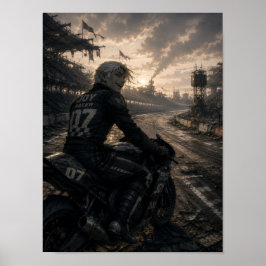 Poster Alegria / Corredor / Pista Sem Fim