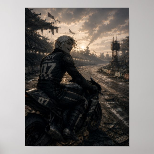 Poster Alegria / Corredor / Pista Sem Fim (Frente)