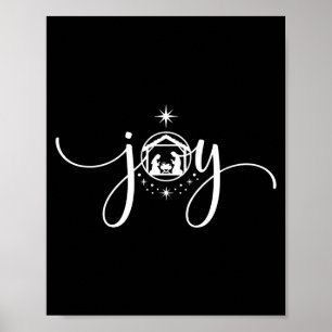 Poster Alegria Cristã Natal - alegria' Com Bebê 