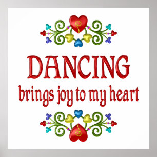 Póster Alegria da dança