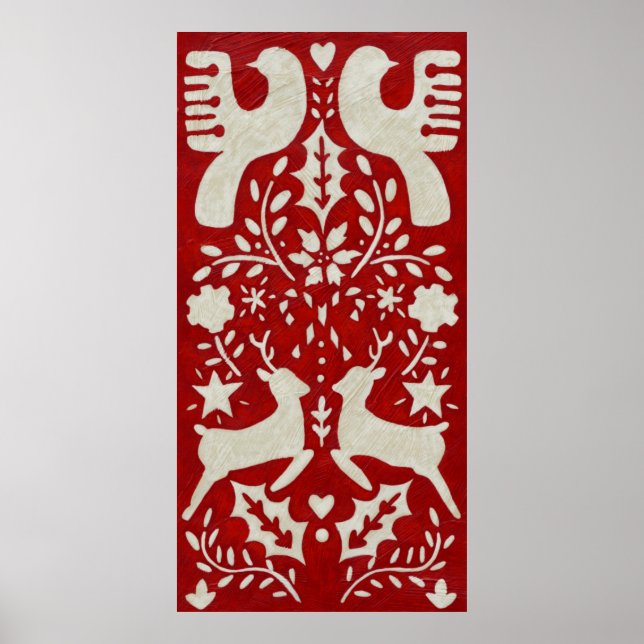 Poster Alegria de Natal I (Frente)