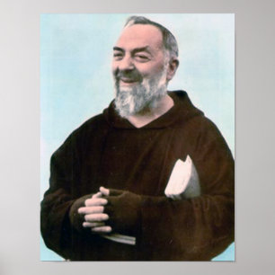 PÓSTER ALEGRIA DO PADRE PIO