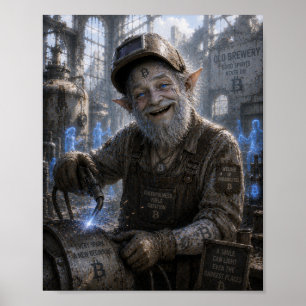Poster Alegria / Soldador / Cervejaria Abandonada