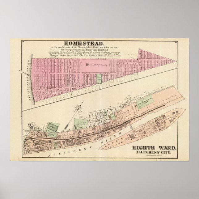 Poster Alegy ward 8 Homestead (Frente)