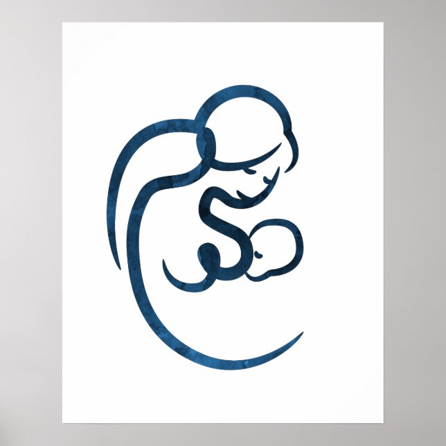 Poster Aleitamento Mãe (Frente)